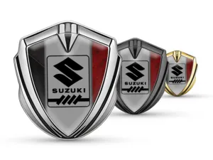 Suzuki Emblème Métal Insigne Look Moderne Haut Gamme